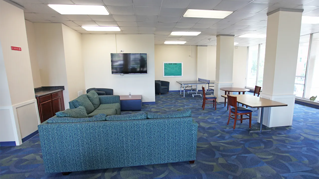 Photo of the Community Lounge in Sanford